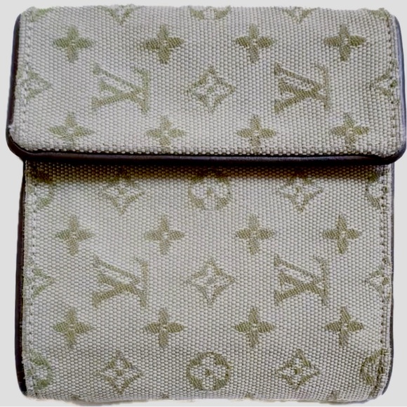 **SOLD**Louis Vuitton mini Lin Tri wallet**SOLD** - Picture 1 of 6
